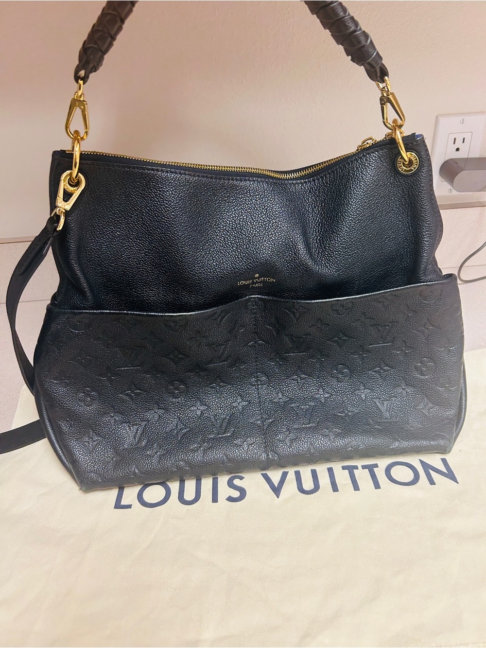 Louis Vuitton Black Maida Hobo